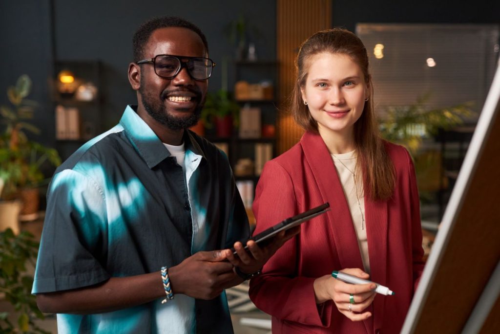 Deux entrepreneurs