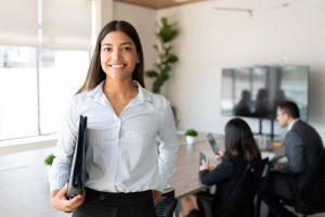 une freelance en portage salarial