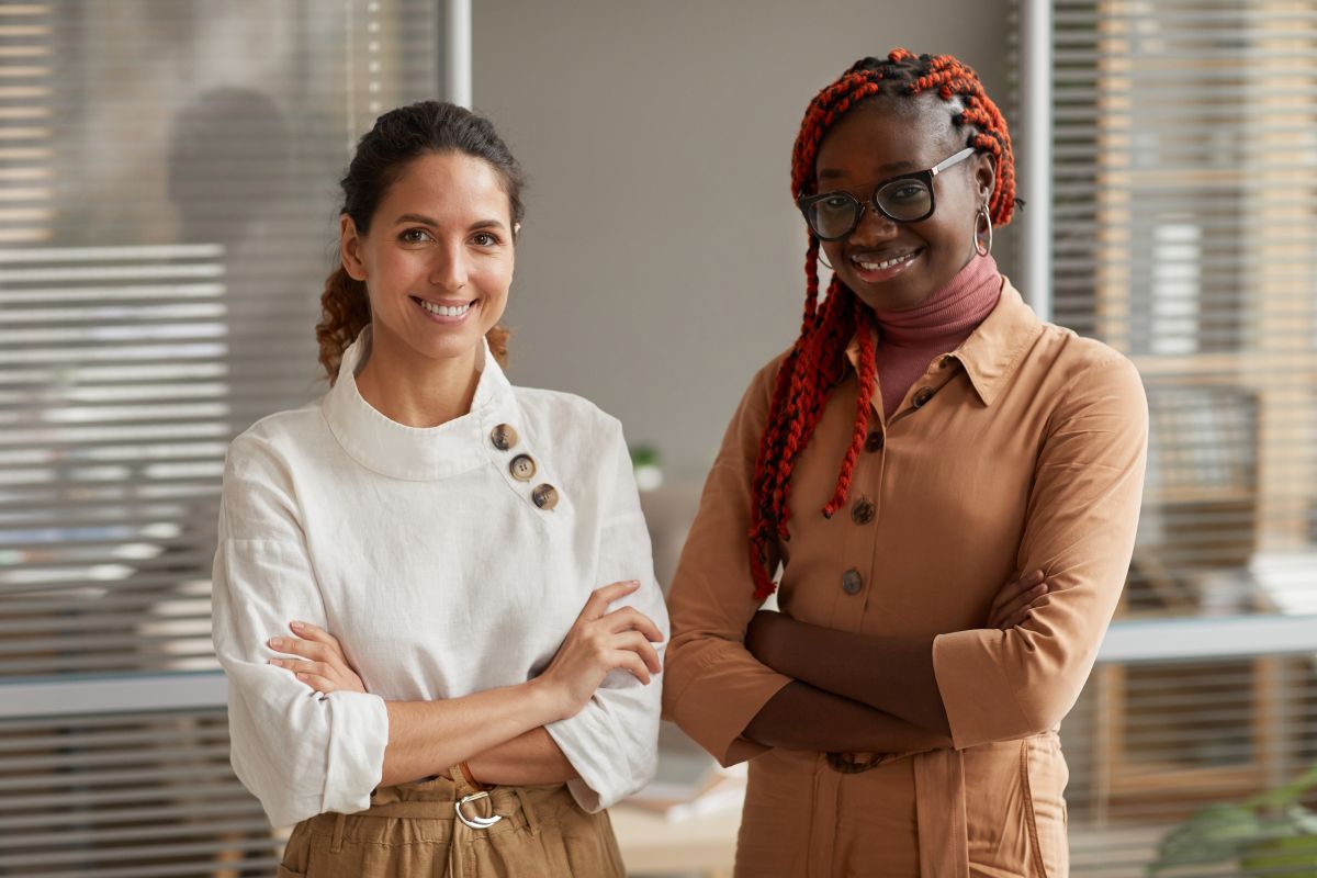 Deux femmes entrepreneurs